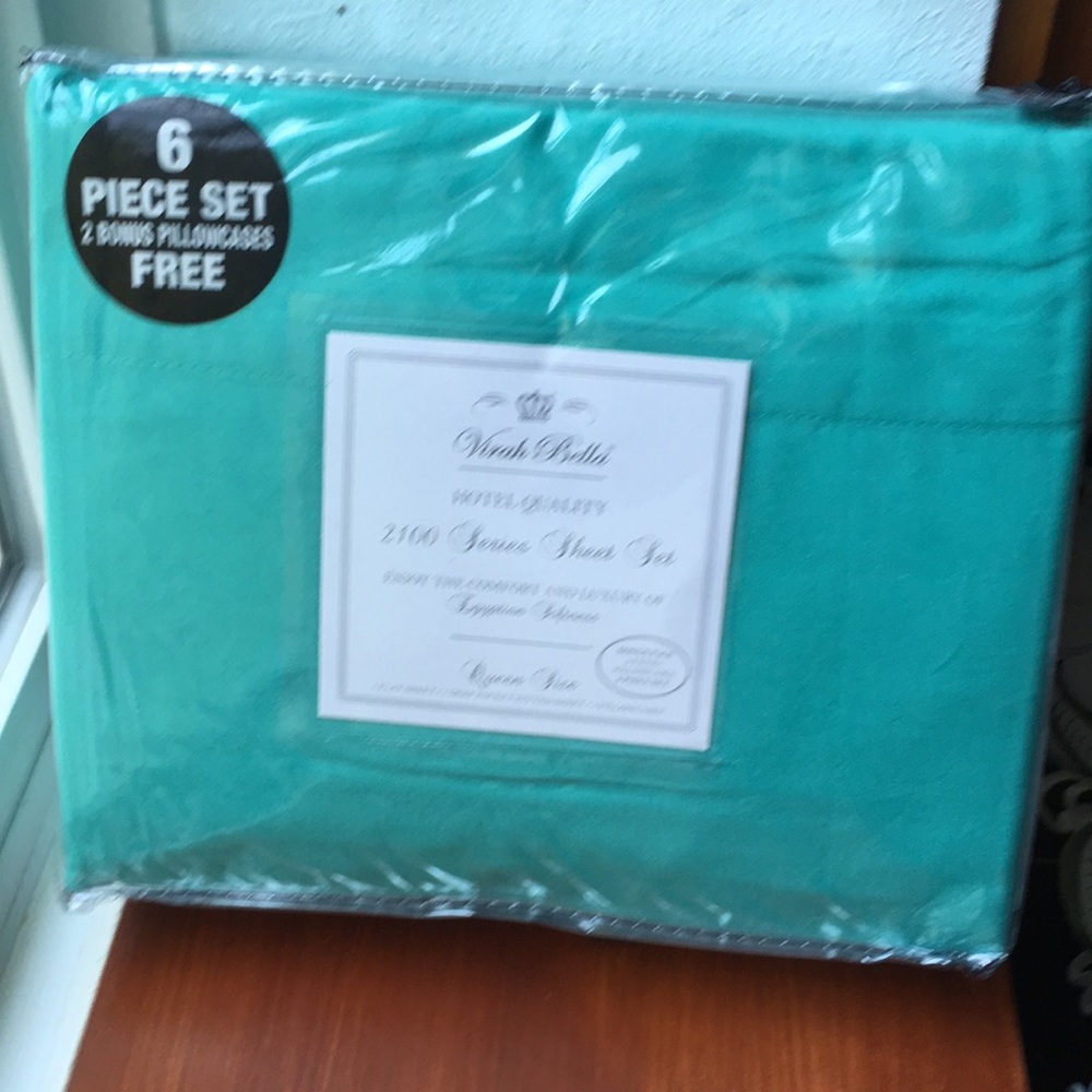 2100 thread count 5 sizes  with pillowcases